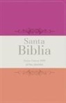 Reina Valera 1960 - Biblia Rvr 1960 Letra Grande Tamaño Manual Tricolor Fucsia Crema Melón Con Cierre E Índice (Bible Rvr 1960 Large Print Handsize Leatherlike Tricolor Fuchsia Cream Melon Indexed with Zipper (Spanish Edition)