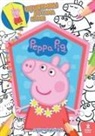 Kolektif - Peppa Pig - Ucurtmali Boyama Kitabi - Cikartma Hediyeli