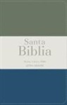 Reina Valera 1960 - Biblia Rvr 1960 Letra Grande Tamaño Manual Tricolor Verde Oscuro Crema Turquesa Oscuro Con Cierre E Índice (Bible Rvr 1960 Large Print Handsize Leatherlike Tricolor Dark Green Cream Turquoise Indexed with Zipper (Spanish Edition)