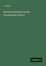 J. Morris - Revised Settlement of the Goojranwala District