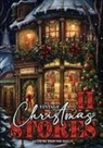 Monsoon Publishing - Vintage Christmas Stores Coloring Book for Adults 2