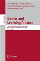 Francesco Bellotti, Francesco Bellotti, Antonio Bucchiarone, Antonio Bucchiarone et al, Francesca de Rosa, Francesca de Rosa et al... - Games and Learning Alliance