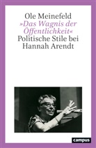 Ole Meinefeld - »Das Wagnis der Öffentlichkeit«