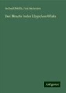 Paul Ascherson, Gerhard Rohlfs - Drei Monate in der Libyschen Wüste