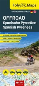 Bikerbetten - TVV Touristik Verlag GmbH, Bikerbetten - TVV Touristik Verlag GmbH - FolyMaps OFFROAD Spanische Pyrenäen 1:250 000