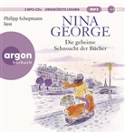 Nina George, Philipp Schepmann - Die geheime Sehnsucht der Bücher, 2 Audio-CD, 2 MP3 (Audio book)