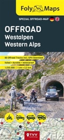 Bikerbetten - TVV Touristik Verlag GmbH, Bikerbetten - TVV Touristik Verlag GmbH - FolyMaps OFFROAD Westalpen 1:250 000