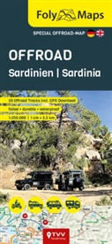 Bikerbetten - TVV Touristik Verlag GmbH, Bikerbetten - TVV Touristik Verlag GmbH - FolyMaps OFFROAD Sardinien 1:250 000