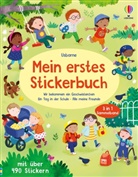 Holly Bathie, Jessica Greenwell - Mein erstes Stickerbuch: Wir bekommen ein Geschwisterchen,  Ein Tag in der Schule, Alle meine Freunde