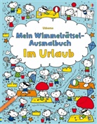 Fiona Watt - Mein Wimmelrätsel-Ausmalbuch: Im Urlaub