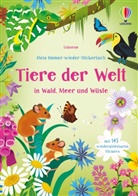 Caroline Young - Mein Immer-wieder-Stickerbuch: Tiere der Welt