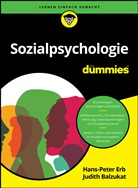 Judith Balzukat, Hans-Peter Erb, Hans-Peter Balzukat Erb - Sozialpsychologie Fur Dummies