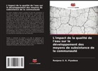 Ranjana U. K. Piyadasa - L'impact de la qualité de l'eau sur le développement des moyens de subsistance de la communauté