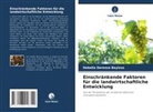 Debella Deressa Bayissa - Einschränkende Faktoren für die landwirtschaftliche Entwicklung