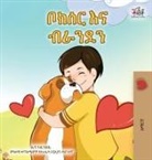 Kidkiddos Books, Inna Nusinsky - Boxer and Brandon (Amharic Book for Kids)