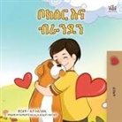 Kidkiddos Books, Inna Nusinsky - Boxer and Brandon (Amharic Book for Kids)