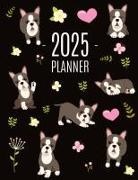 Happy Oak Tree Press - Boston Terrier Planner 2025