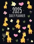 Happy Oak Tree Press - Cute Giraffe Planner 2025
