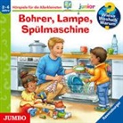 Andrea Erne - Wieso? Weshalb? Warum? junior. Bohrer, Lampe, Spülmaschine (Livre audio)