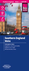 Reise Know-How Verlag Peter Rump, Reise Know-How Verlag Peter Rump - Reise Know-How Landkarte Südengland, Wales | Southern England, Wales (1:400.000)