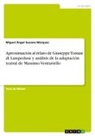 Miguel Ángel Seoane Márquez - Aproximación al relato de Giuseppe Tomasi di Lampedusa y análisis de la adaptación teatral de Massimo Venturiello
