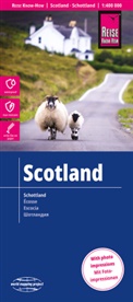 Reise Know-How Verlag Peter Rump GmbH - Reise Know-How Landkarte Schottland / Scotland (1:400.000)