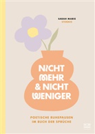 Sarah Marie, Stennie, Stennie - Nicht mehr und nicht weniger