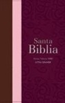 Reina Valera 1960 - Biblia Rvr 1960 Letra Grande Tamaño Manual Tricolor Guinda Palo Rosa Marrón Con Cierre E Índice (Bible Rvr 1960 Large Print Handsize Leatherlike Tricolor Cherry Rosewood Brown Indexed with Zipper (Spanish Edition)