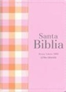 Reina Valera 1960 - Biblia Rvr 1960 Compacta Símil Piel Cuadros Rosa Claro (Bible Rvr 1960 Compact Size Leatherlike Light Pink Checked Pattern (Spanish Edition)
