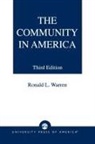 Roland Warren, Warren Roland - The Community in America