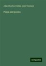 John Churton Collins, Cyril Tourneur - Plays and poems