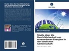 Manuel Mutende - Studie über die Durchführbarkeit von erneuerbaren Energien in der ländlichen Gemeinschaft