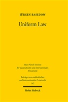 Jürgen Basedow - Uniform Law