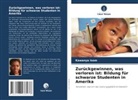 Kawanya Isom - Zurückgewinnen, was verloren ist: Bildung für schwarze Studenten in Amerika