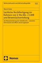 Marcel Zober - Sachliche Rechtfertigung im Rahmen von § 19a Abs. 2 GWB und Beweislastverteilung