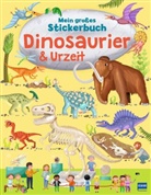 Ilaria Barsotti, Ilaria Barsotti, Ullmann Medien GmbH, Ullmann Medien Verlag - Mein großes Stickerbuch Dinosaurier & Urzeit