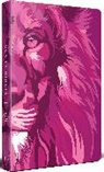 Reina Valera Revisada 1960 - Biblia RVR 1960 letra grande tamaño manual, TD León de Judá rosada (Edición cantos pintados) / Spanish Bible RVR 1960 Handy Size Large Print HC Lion of Juda