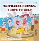 Shelley Admont, Kidkiddos Books - I Love to Help (Zulu English Bilingual Children's Book)