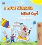 Shelley Admont, Kidkiddos Books, Danny Shmuilov - I Love Summer (English Arabic Bilingual Children's Book)