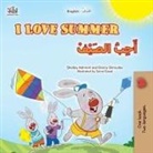 Shelley Admont, Kidkiddos Books, Danny Shmuilov - I Love Summer (English Arabic Bilingual Children's Book)