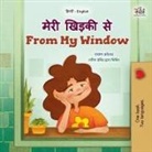 Kidkiddos Books, Rayne Coshav - From My Window (Hindi English Bilingual Kids Book)