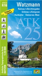 Landesamt für Digitalisierung Breitband un, Breitband und Vermessung Landesamt für Digitalisierung - ATK25-R16 Watzmann (Amtliche Topographische Karte 1:25000)