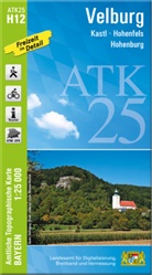 Landesamt für Digitalisierung Breitband un, Breitband und Vermessung Landesamt für Digitalisierung - ATK25-H12 Velburg (Amtliche Topographische Karte 1:25000)