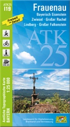 Landesamt für Digitalisierung Breitband un, Breitband und Vermessung Landesamt für Digitalisierung - ATK25-I19 Frauenau (Amtliche Topographische Karte 1:25000)