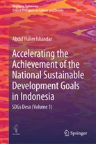 Abdul Halim Iskandar - Accelerating the Achievement of the National Sustainable Development Goals in Indonesia