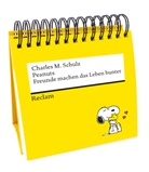 Charles M Schulz, Charles M. Schulz - Peanuts. Freunde machen das Leben bunter. Das Beste von Charlie Brown, Snoopy & Co. (Tischaufsteller)