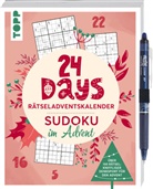 frechverlag - 24 DAYS RÄTSELADVENTSKALENDER - Sudoku im Advent
