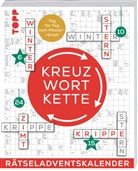 frechverlag - Die Kreuzwortkette - Rätseladventskalender mit 150 verknüpften Kreuzworträtseln