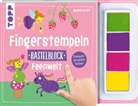 Melanie Kraft - Fingerstempeln. Bastelblock Feenwelt