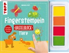 Melanie Kraft - Fingerstempeln. Bastelblock Tiere